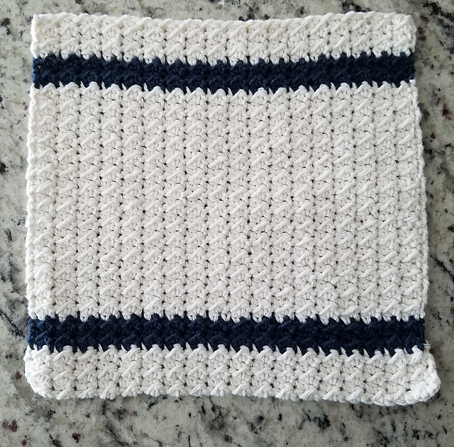 Farmhouse style dishcloth