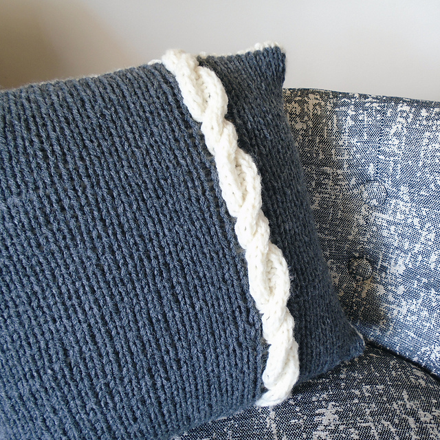 The Sunrise Knit Pillow