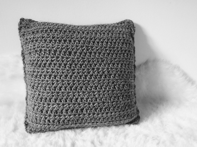 Early Spring Crochet Pillow