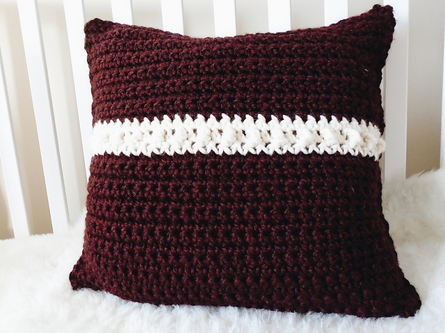 Color Block Bobble Pillow 1