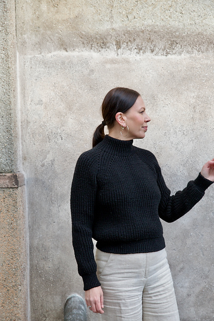 Ravelry: Slim Fit Rib Knit Sweater pattern by Leeni Hoimela Urban Knit