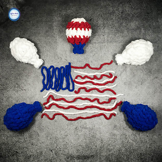 Mini Crochet Water Balloons