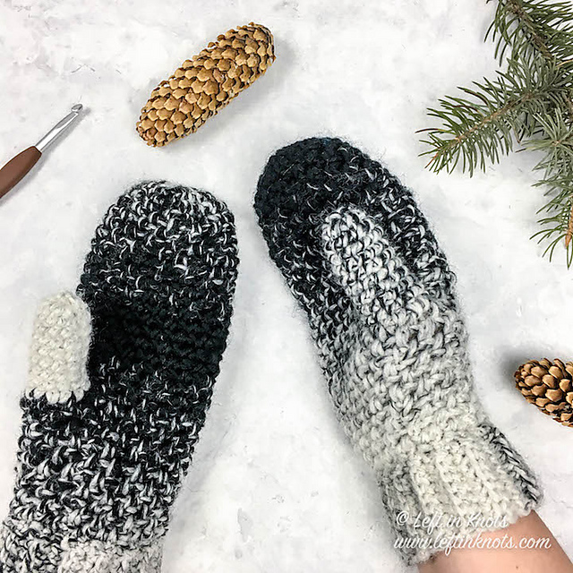 Cookies and Cream Mittens