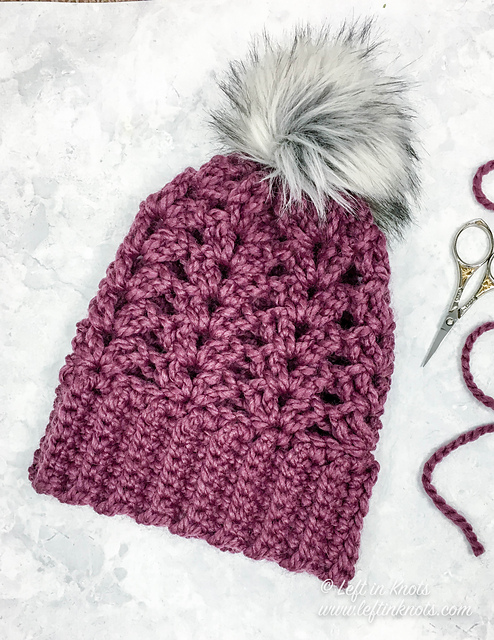 Frosted Berry Chunky Hat