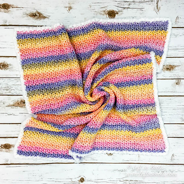 Sunrise Baby Blanket