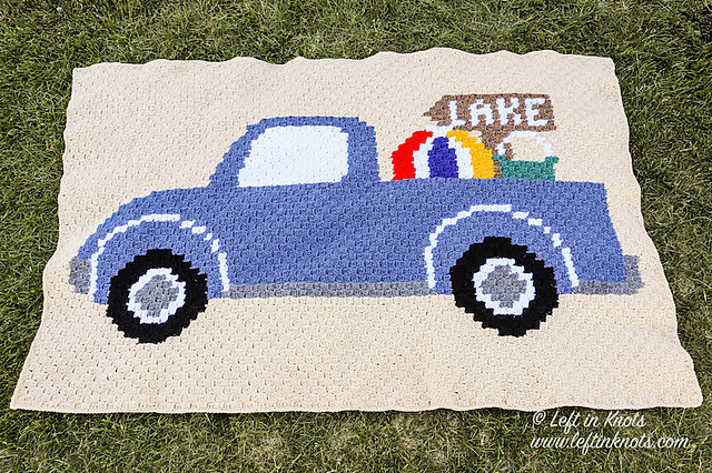 Lake Truck C2C Blanket