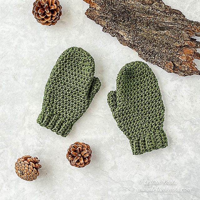 Spruce Mittens
