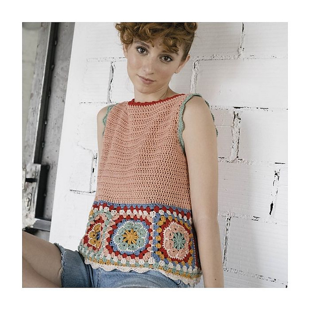 African Daisy summer Top