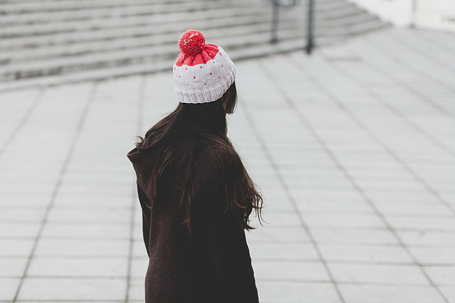 Two-coloured beanie (Gorro bicolor)
