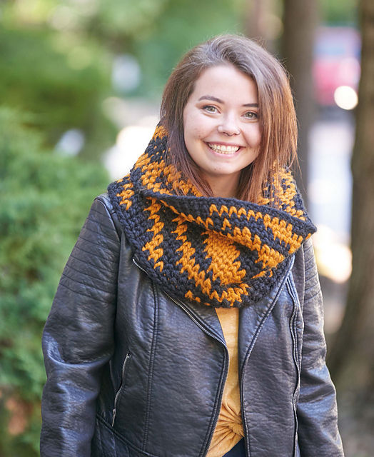 Tiger Print Cowl