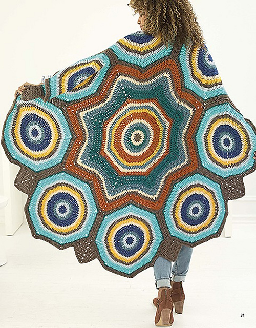 Star Mandala Afghan