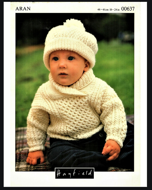 Baby's Sweater and Hat