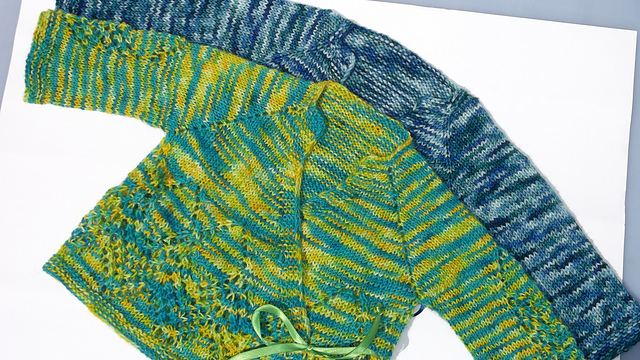 Raglan-Wickeljacke für Babys