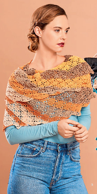 Modell #07 Drachenschal Shoulder-Hug