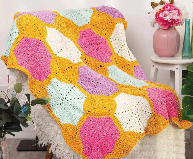 Scrumptiously Soft Octagon Blanket
