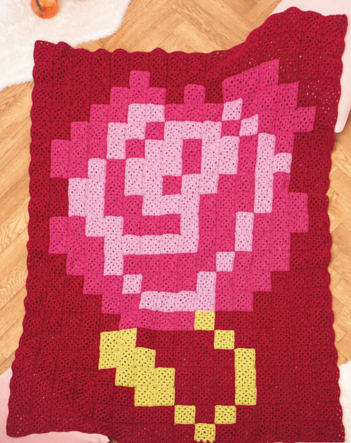 Delicate Blooms Throw