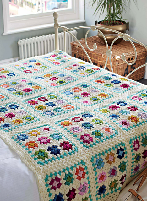 Vintage Squares Blanket