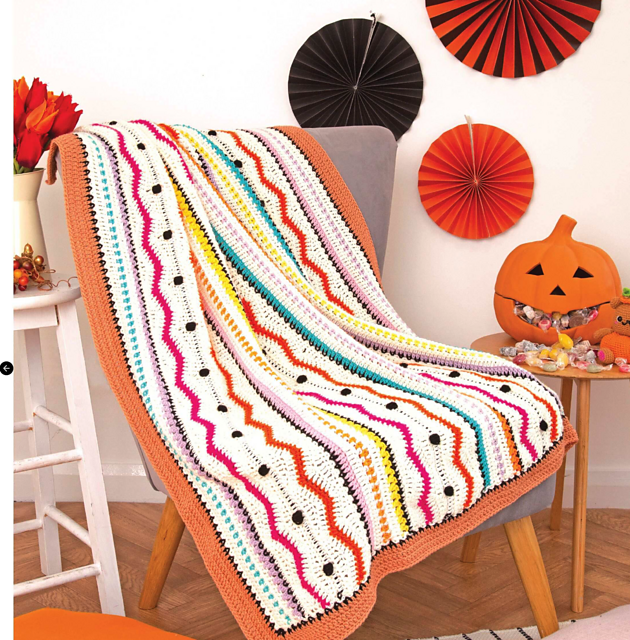 Groovy Ghoul Blanket