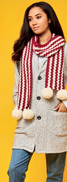 Candy Cane Scarf