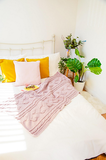 Falling Leaves Bed Runner