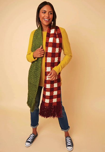 Touch of Plaid Scarf