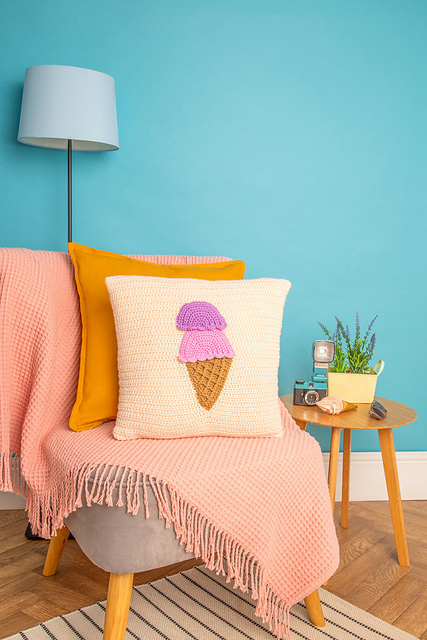 Summer Scoops Cushion