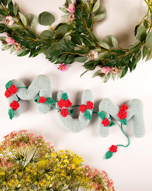 Mum in a Million Floral Letters