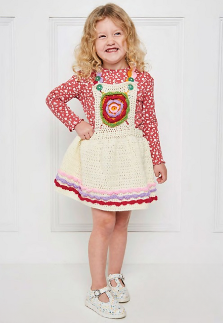 Pretty Petals Pinafore