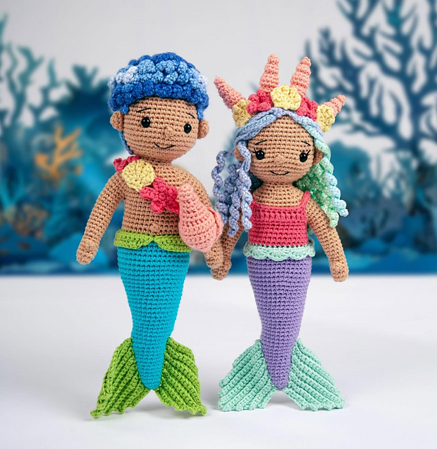 Seb & Cleo the Merfolk