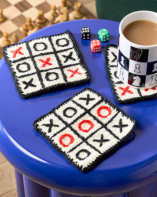 Noughts & Crosses Coasters