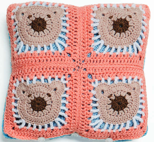 Bear-Faced Cushion