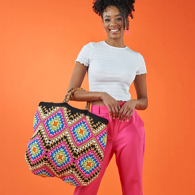 Arm Candy Granny Square Bag