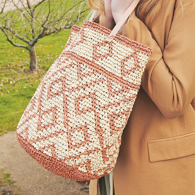 Crochet Raffia Bag