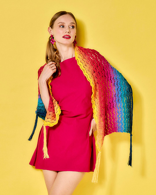 Cocktail Party Summer Shawl