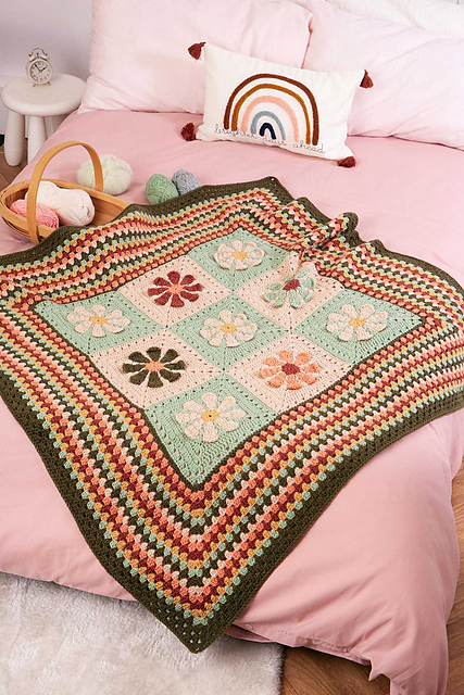 Amongst the Flowers Blanket