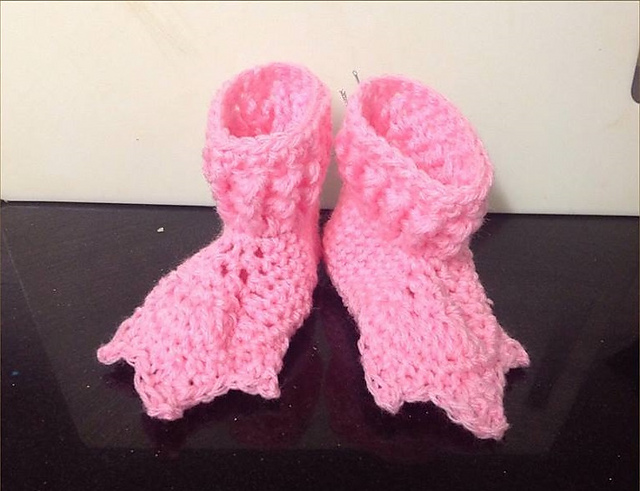 Flamingo Booties