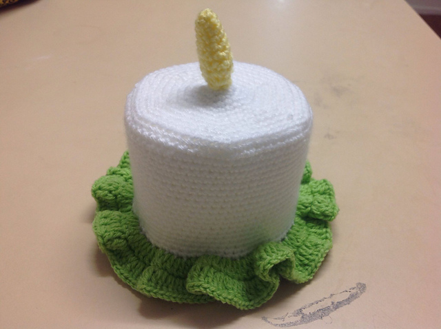 Candle Toilet Roll Cover