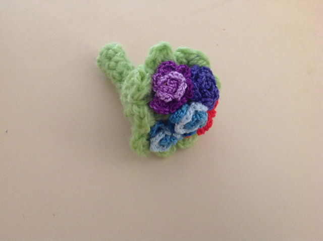 Bunch of Flowers Pencil Topper