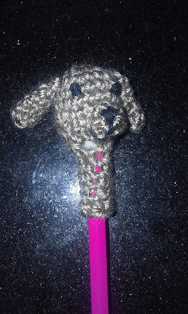 Dog pencil Topper