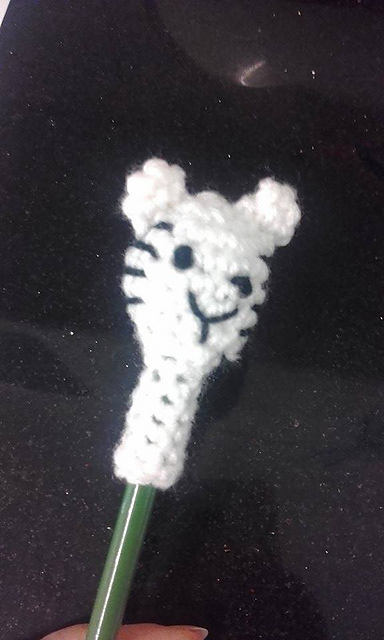 Tiger Pencil Topper