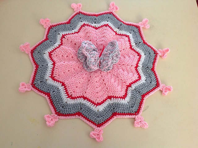Butterfly Snuggle Rug