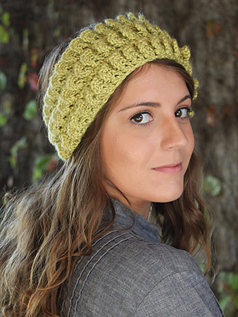 Rhaella Knit Crocodile Headband