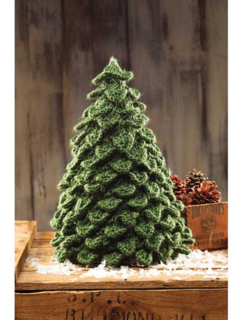 Crocodile Knit Christmas Tree