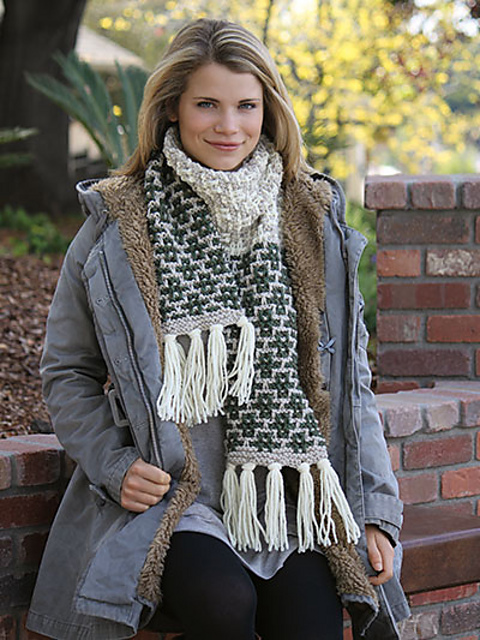 Slip That Stitch Scarf