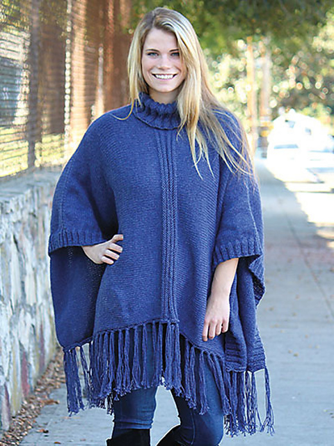 Dungaree Poncho