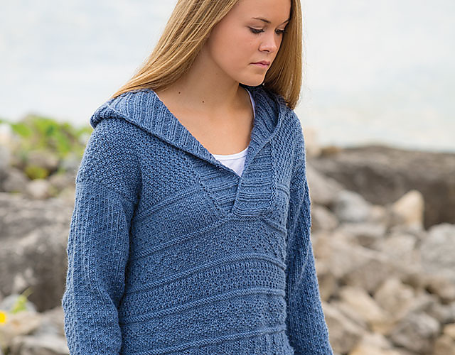 Ravelry: Nordkapp Hoodie pattern by Lena Skvagerson