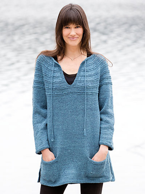Lena's Top-Down Sweater