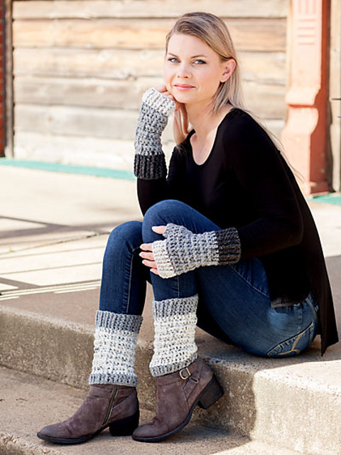 Rustic Mitts and Boot Toppers