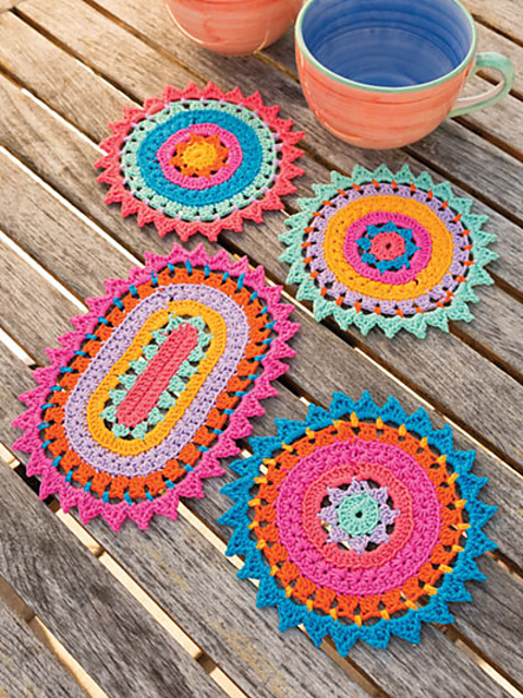 Color Burst Coasters