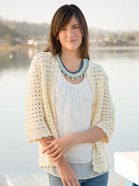 Seashell Cardi & Necklace